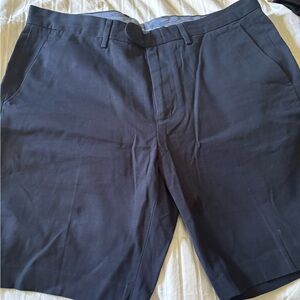 J. Crew Black Flat Front Shorts